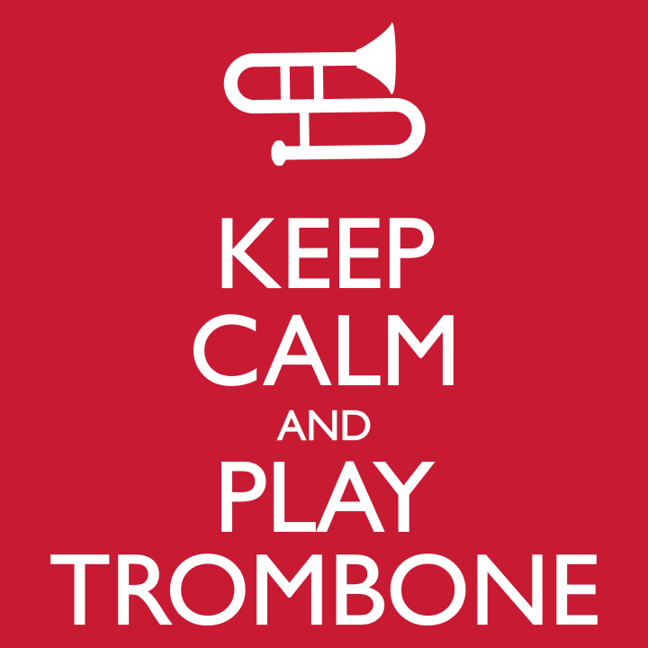Keep Calm And Play Trombone Huvtröja 0 image