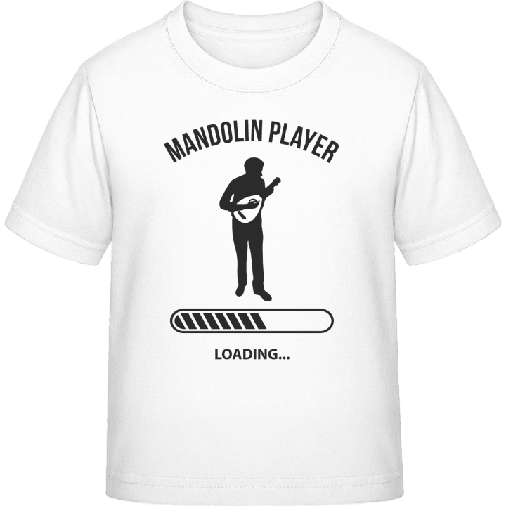 Mandolin Player Loading T-shirt för barn contain pic