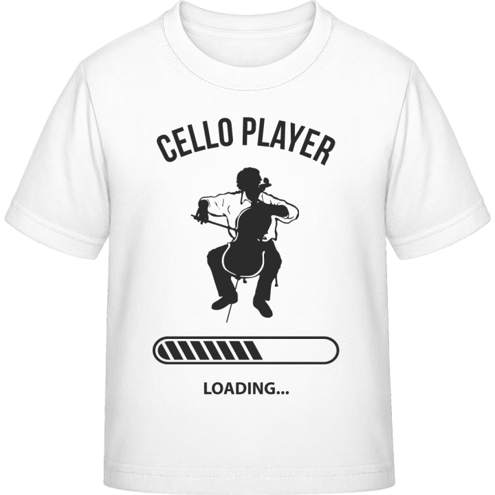 Cello Player Loading Maglietta per bambini contain pic