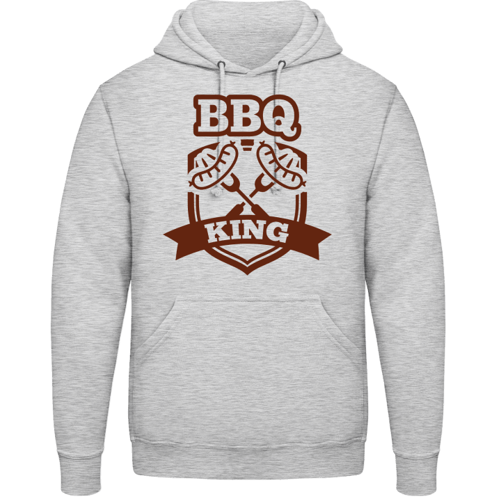 BBQ King Logo Felpa con cappuccio contain pic