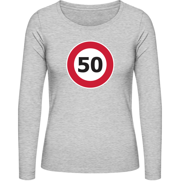 50 Speed Limit Frauen Langarmshirt 0 image