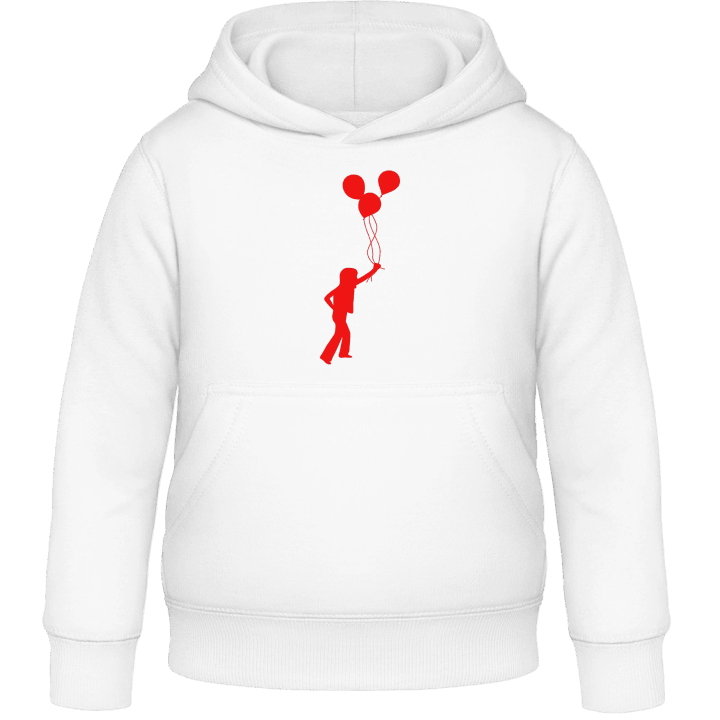 Child with Ballons Kids Hoodie 0 image