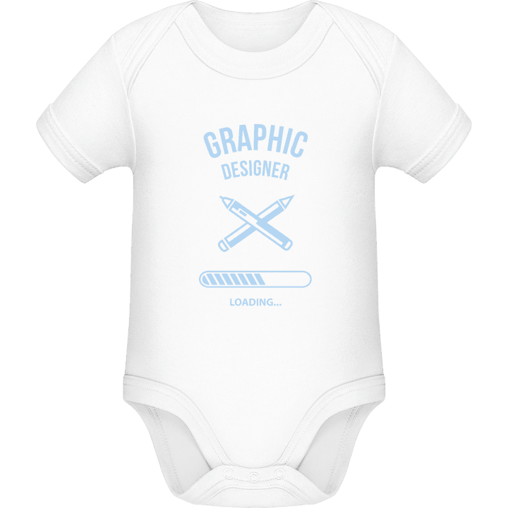 Graphic Designer Loading Baby romper kostym 0 image