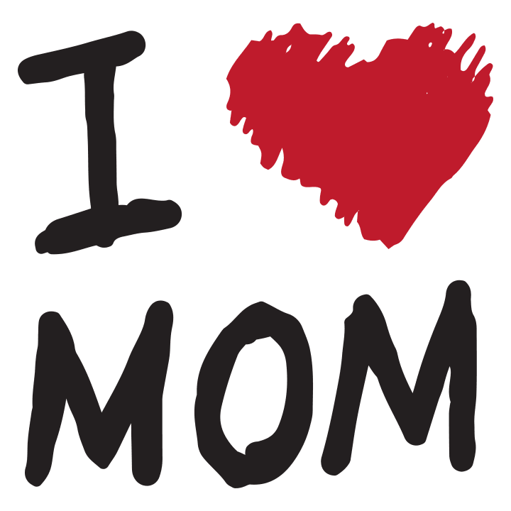 I Heart Mom T-shirt för barn 0 image
