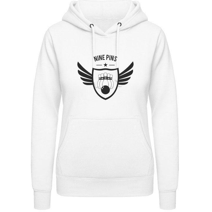 Nine Pins Winged Women Hoodie contain pic