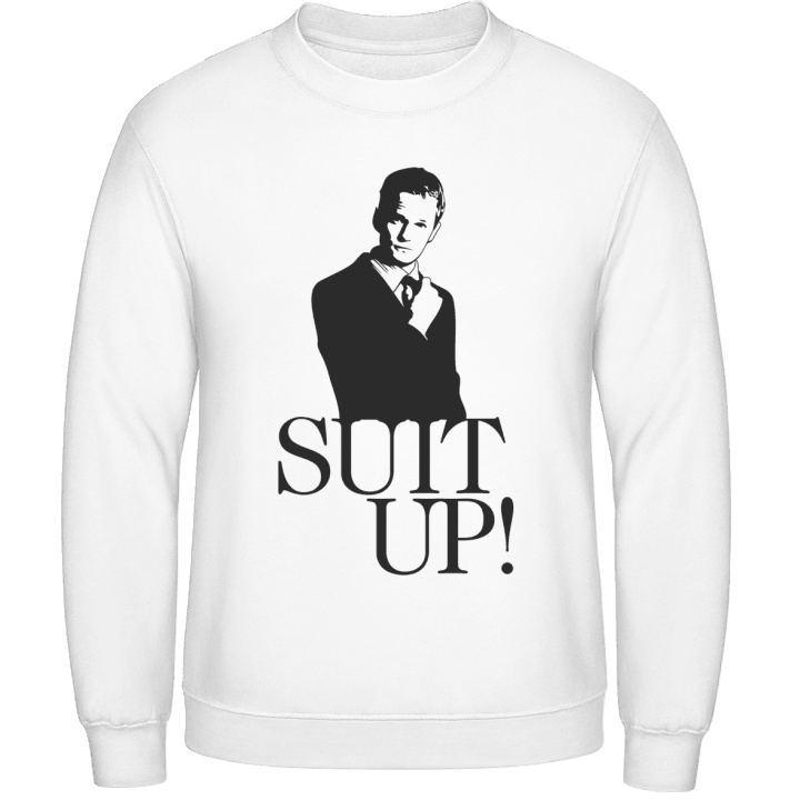 Suit Up Barney Sweatshirt contain pic