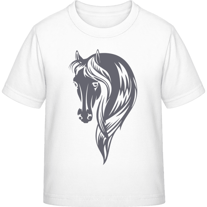 Horse Head Stylish T-skjorte for barn 0 image