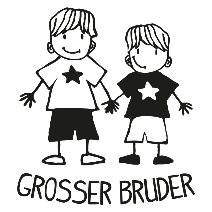 Grosser Bruder T-shirt til børn 0 image