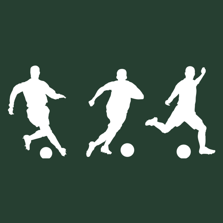 Soccer Players Silhouette Baby romper kostym 0 image