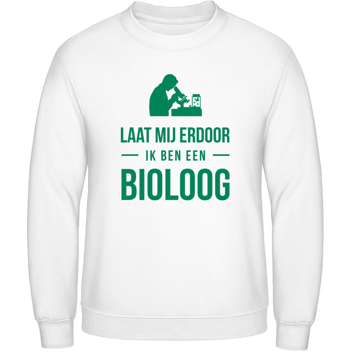 Laat mij erdoor ik ben een bioloog Sweatshirt 0 image