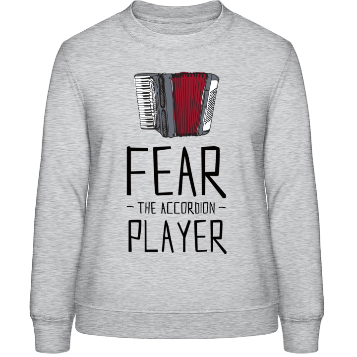 Fear The Accordion Player Sweatshirt för kvinnor contain pic