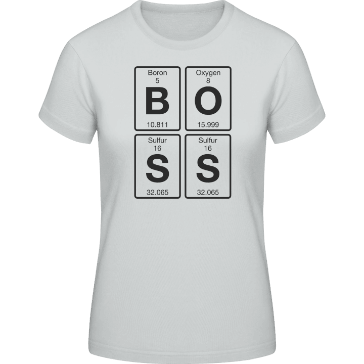 BOSS Chemical Elements T-shirt för kvinnor contain pic