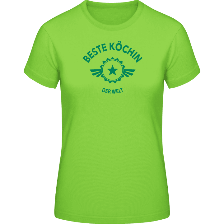 Beste Köchin der Welt T-shirt för kvinnor contain pic
