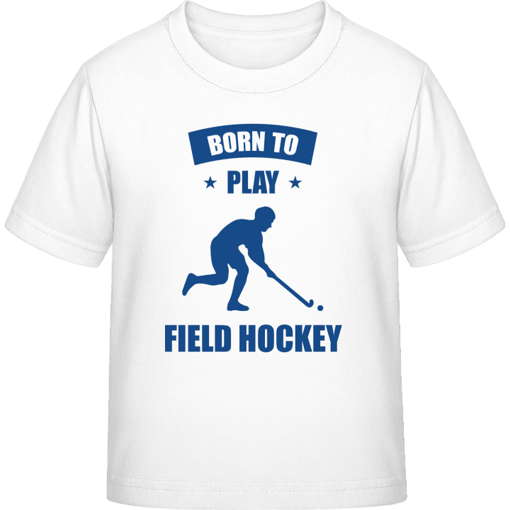 Born To Play Field Hockey T-shirt för barn contain pic