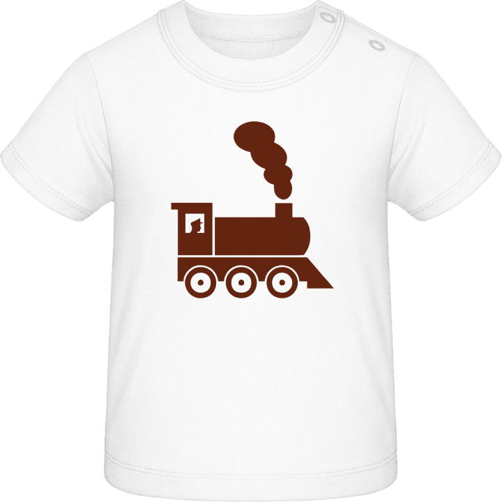 Locomotive Silhouette Baby T-skjorte 0 image