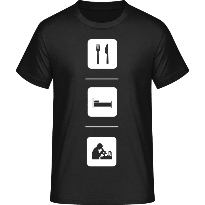 Eat Sleep Biology T-skjorte 0 image