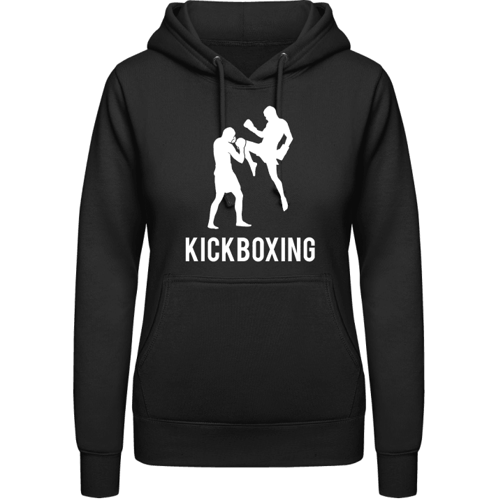Kickboxing Scene Sudadera con capucha para mujer contain pic