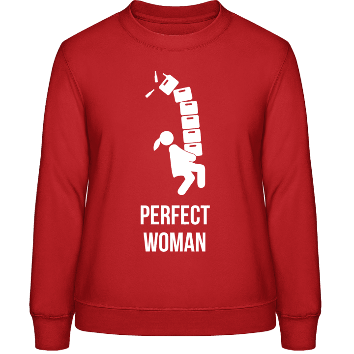 Perfect Woman Sweatshirt för kvinnor contain pic