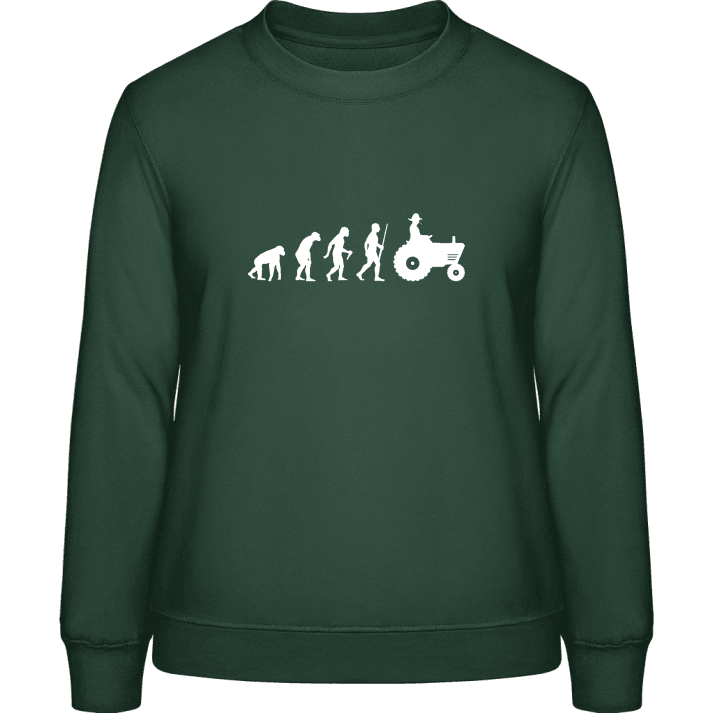 Farmer Evolution Frauen Sweatshirt contain pic