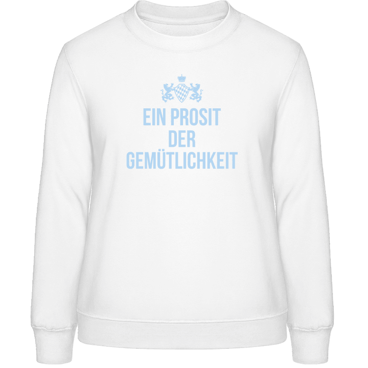 Ein Prosit Der Gemütlichkeit Sweatshirt för kvinnor 0 image