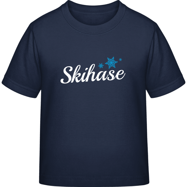 Skihase T-skjorte for barn contain pic