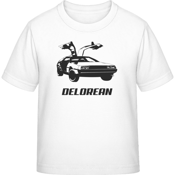 Delorean Retro Car T-shirt til børn 0 image