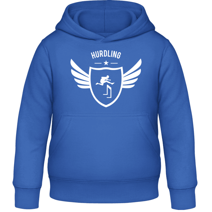 Hurdling Winged Barn Hoodie contain pic