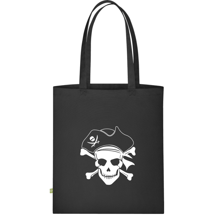 Pirate Skull With Hat Stoffen tas 0 image