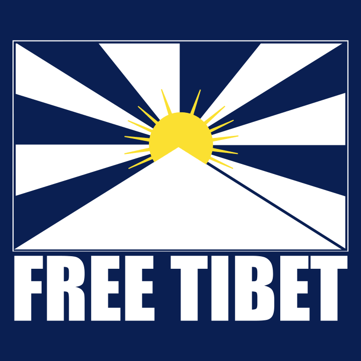 Free Tibet Flag Naisten huppari 0 image