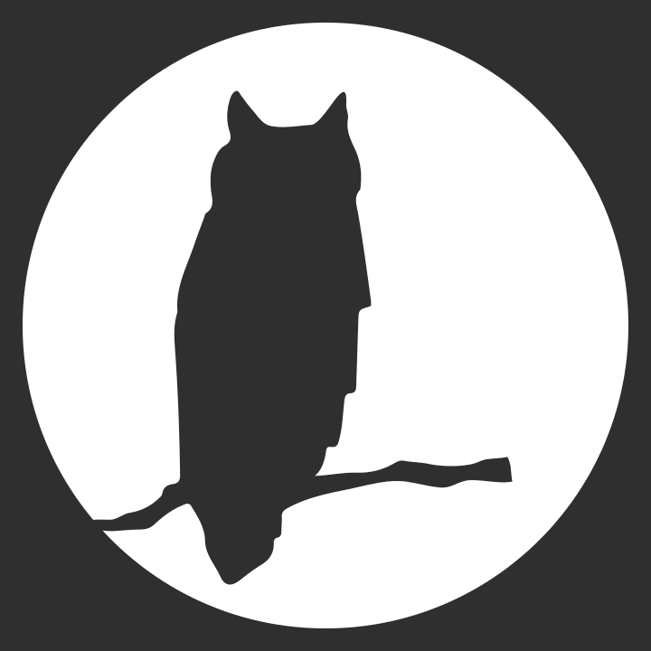 Owl in Moonlight Vrouwen Lange Mouw Shirt 0 image