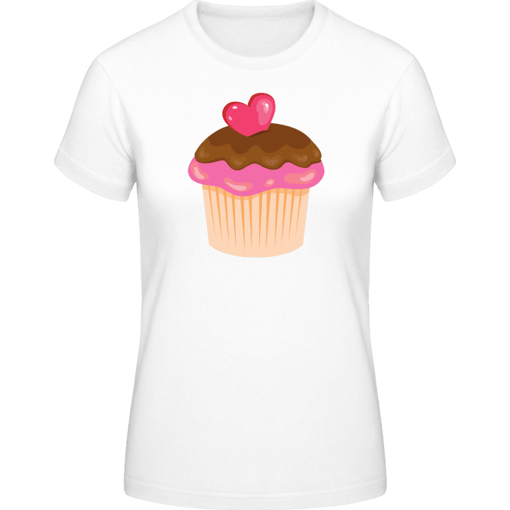 Cupcake Illustration T-shirt til kvinder 0 image