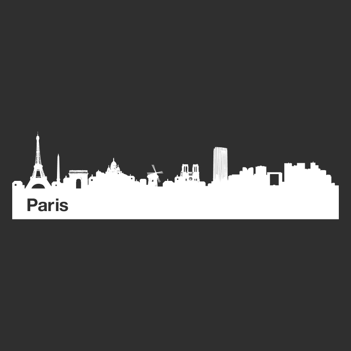 Paris Skyline T-skjorte for kvinner 0 image