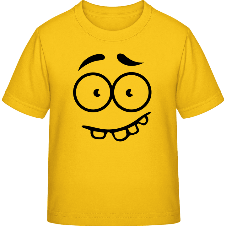 Smiley tänder T-shirt för barn contain pic