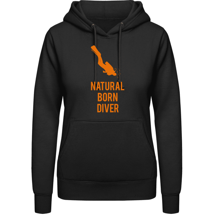 Natural Born Diver Vrouwen Hoodie contain pic