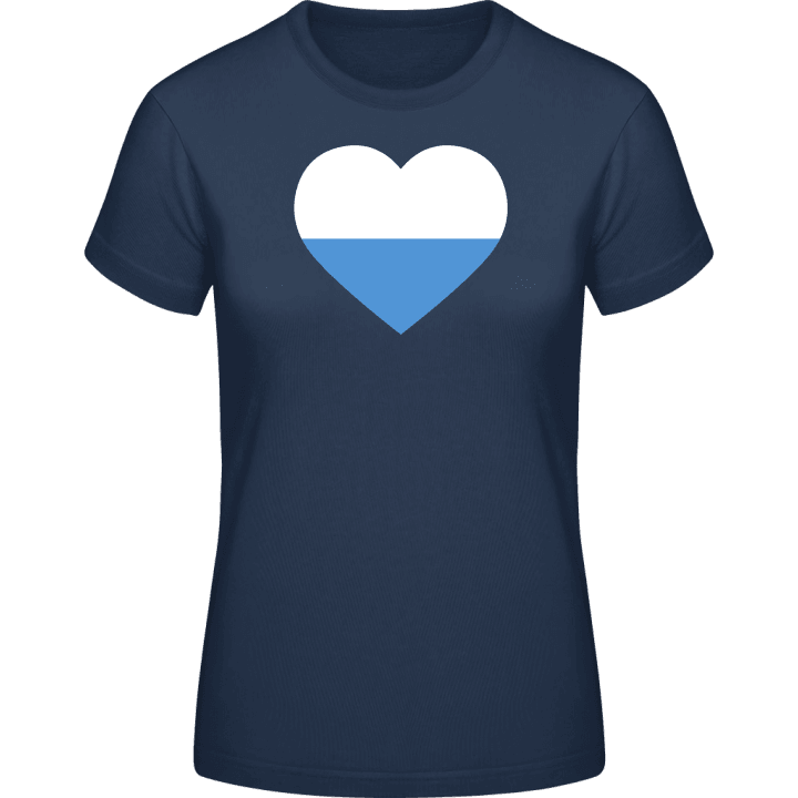 San Marino Heart Flag Frauen T-Shirt 0 image