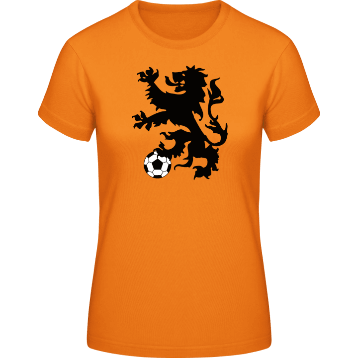 Dutch Football Frauen T-Shirt contain pic