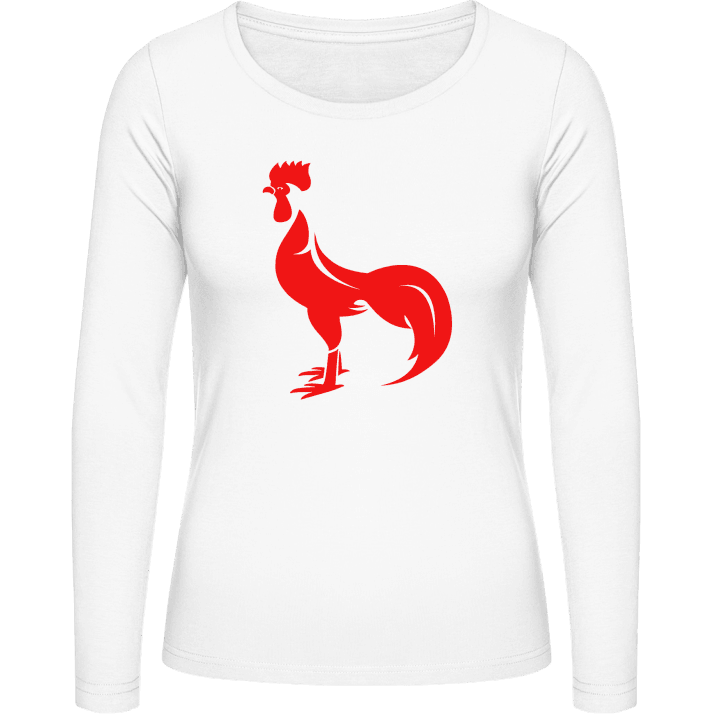 Rooster Camisa de manga larga para mujer 0 image