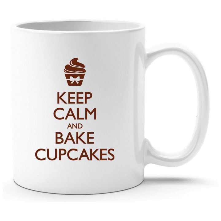Keep Calm And Bake Cupcakes Taza contain pic