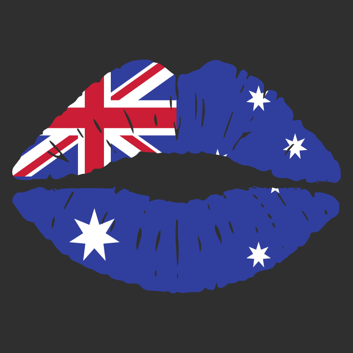 Australian Kiss Flag Naisten pitkähihainen paita 0 image