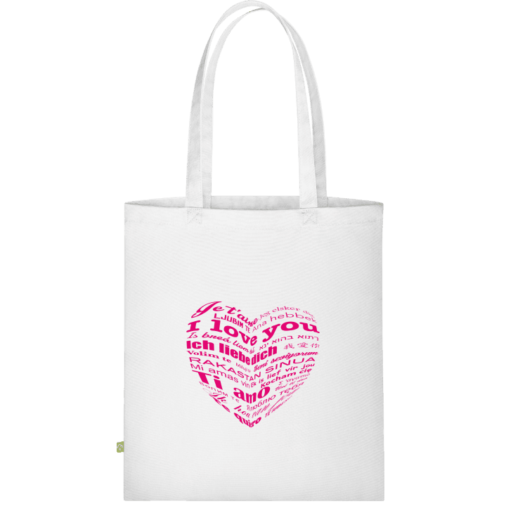 I Love You Languages Cloth Bag contain pic
