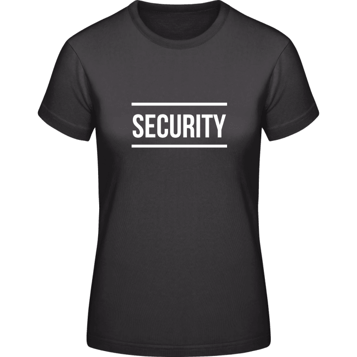 Security T-shirt för kvinnor contain pic