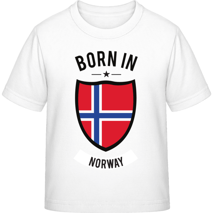 Born in Norway Camiseta infantil contain pic