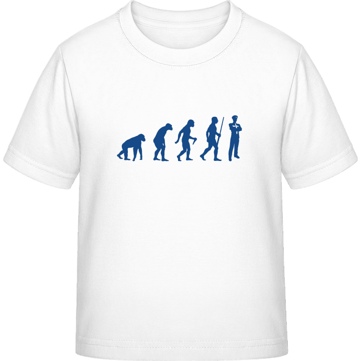 Policeman Evolution T-shirt för barn contain pic