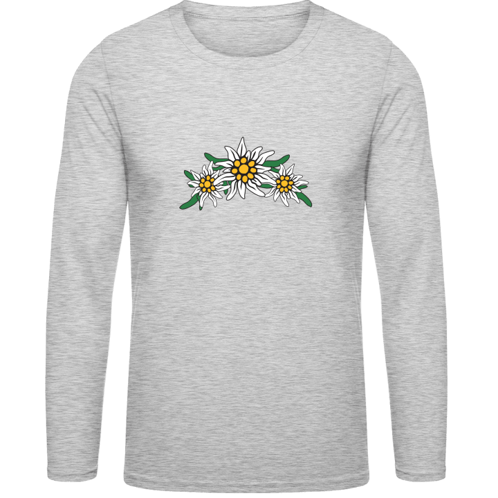 Edelweiss Flowers Long Sleeve Shirt 0 image