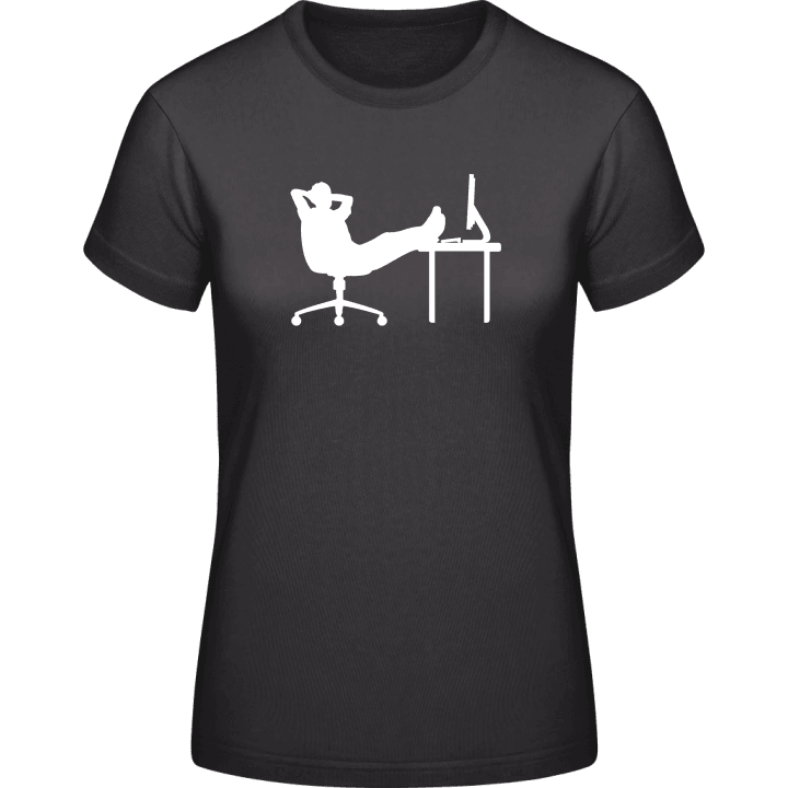 Office Chilling Vrouwen T-shirt contain pic