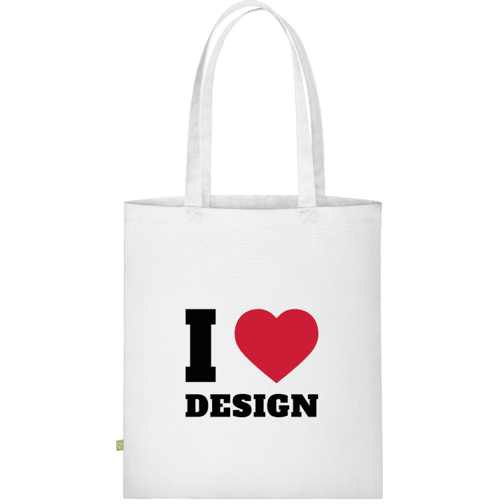 I Love Design Sac en tissu contain pic
