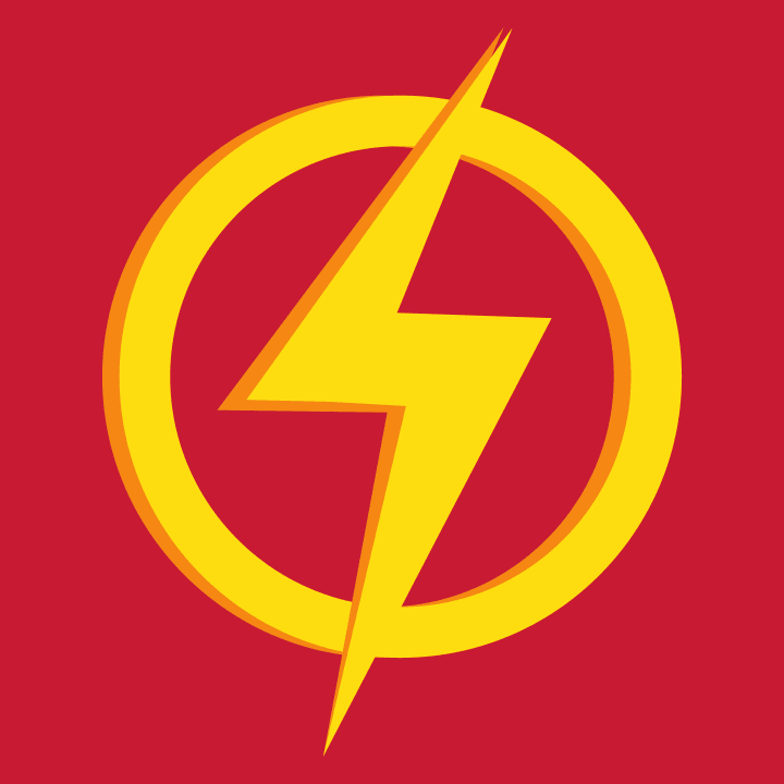 Superhero Flash Logo Langarmshirt 0 image