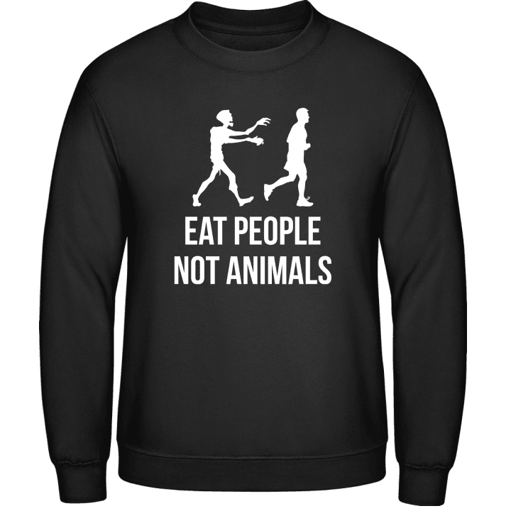 Eat People Not Animals Sudadera contain pic