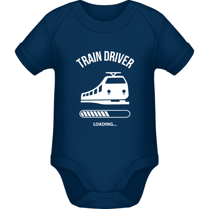 Train Driver Loading Baby Strampler contain pic