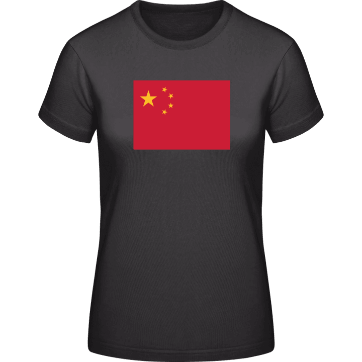 China Flag Vrouwen T-shirt contain pic